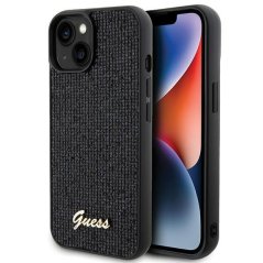 Kryt Guess Case iPhone 13 / 14 / 15 Guhcp14Spmsdgsk (Disco Metal Script) Black