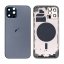 Apple iPhone 12 Pro Max - Zadný housing (Pacific Blue) Apple iPhone 12 Pro Max - Zadný housing (Pacific Blue)