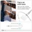 Tok Spigen univerzális óraszíjkészlet Crossbody & Wrist Pearl White