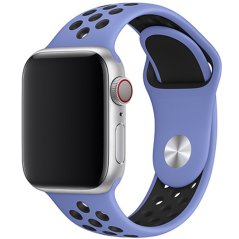 Remienok pre Apple Watch (42/44/45mm) Sport, royal-black (veľkosť L)