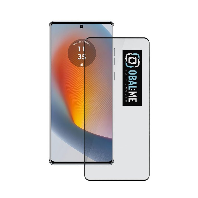 OBAL:ME 5D tvrdené sklo pre Motorola Edge 50 Fusion Black