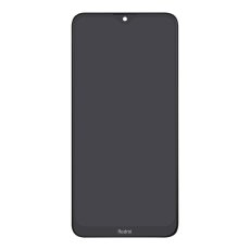 Kijelző kerettel Xiaomi Redmi 8A Black (Service Pack - eredeti pótalkatrész)
