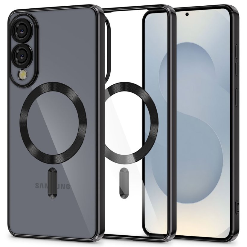 Kryt Tech-Protect Magflex Magsafe Samsung Galaxy S25 Edge Shiny Black