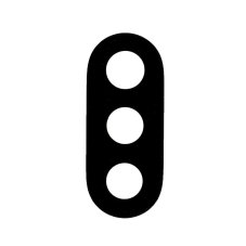 Náhradné sklo zadnej kamery - Motorola Moto E7 Power