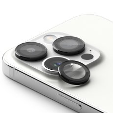 Edzett védőüveg zadnej kamery Edzett védőüveg zadnej kamery Ringke Camera Frame Protector iPhone 15 Pro Black