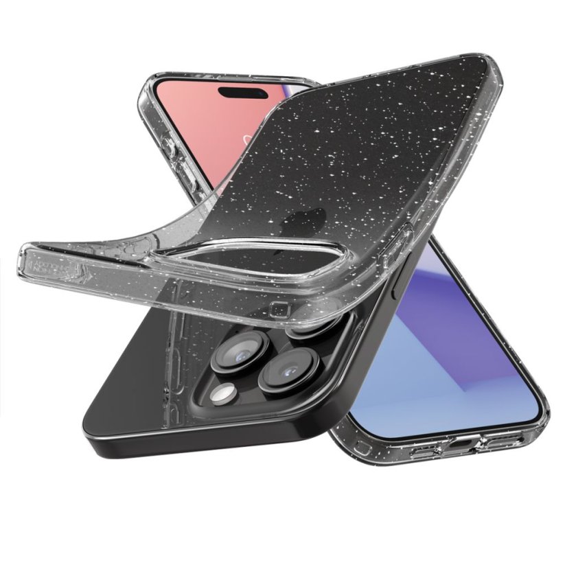 Kryt Spigen Liquid Crystal iPhone 15 Pro Glitter Crystal