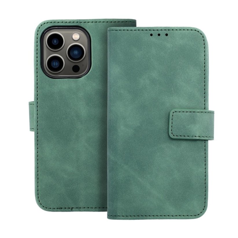 Kryt Tender Book Case iPhone 13 Pro Green