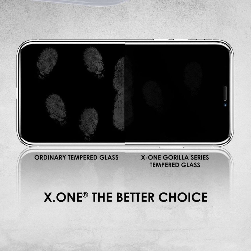 Kryt Ochranné sklo X-One Full Cover Extra Strong Matte - iPhone 12/12 Pro Ochranné tvrdené sklo 9H