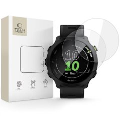 Ochranné tvrdené sklo Tech-Protect Glass Fit+ 2-Pack Garmin Forerunner 55 Clear Ochranné tvrdené sklo Tech-Protect Glass Fit+ 2-Pack Garmin Forerunner 55 Clear