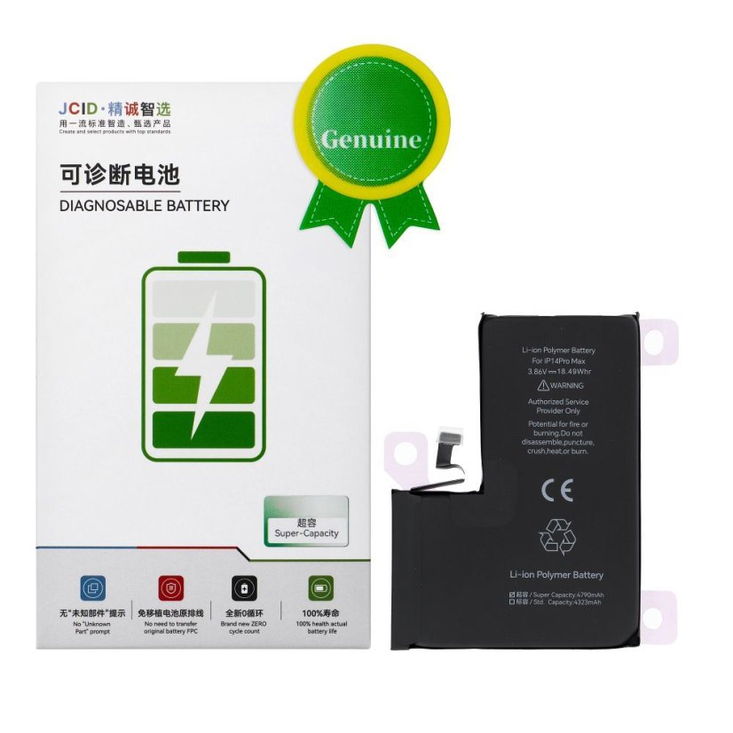 Akkumulátor Jcid Diagnosable Genuine Battery iPhone 14 Pro Max (High Capacity)