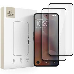 Ochranné tvrdené sklo Tech-Protect Glass Fit+ 2-Pack Nothing Phone 3A / 3A Pro Black