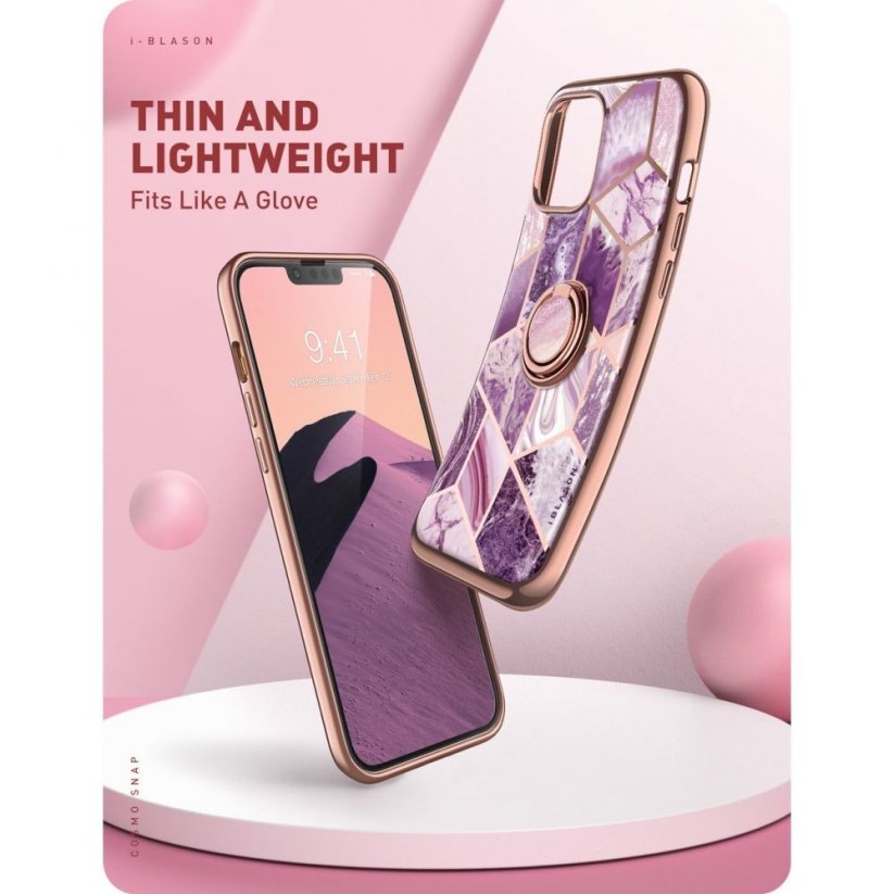 KRYT SUPCASE IBLSN COSMO SNAP iPhone 13 Pro Max MARBLE PURPLE