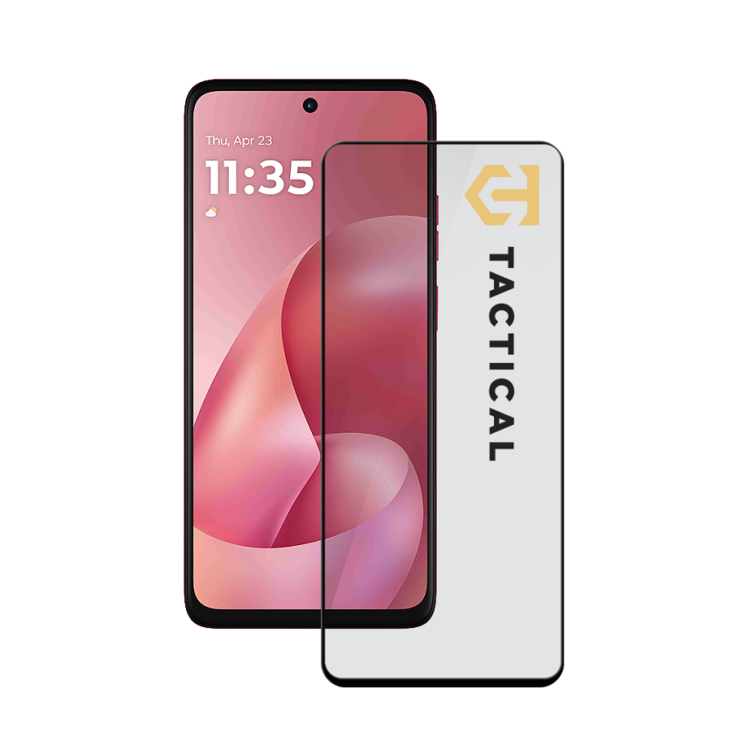 Tactical Glass Shield 5D sklo pre Motorola Moto G57 Power Black