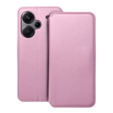 Kryt Flip Case Xiaomi Redmi Note 13 Pro Plus 5G Dual Pocket Book Light Pink