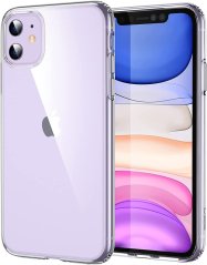Silikónový kryt s hrúbkou 0,3 mm iPhone 11 Priesvitný Silikónový kryt s hrúbkou 0,3 mm iPhone 11 Priesvitný