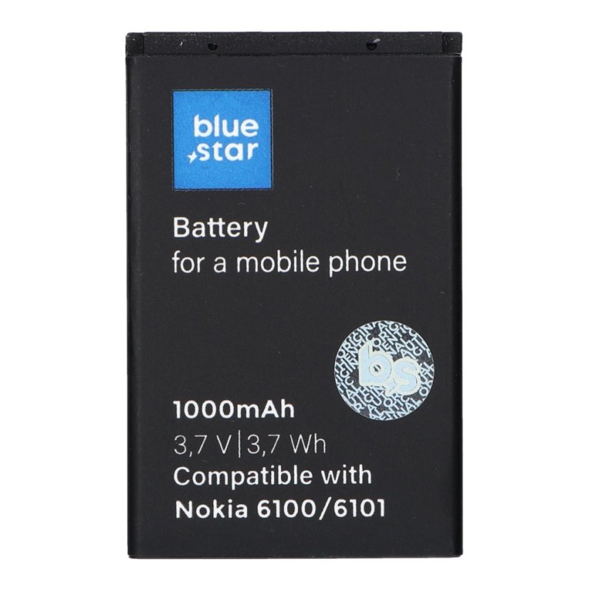Akkumulátor Battery Nokia 6101 / 6100 / 6300 1000 mAh Blue Star Premium