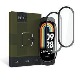 Ochranné sklo Hydbridné Sklo Hofi Hybrid Pro+ 2-Pack Xiaomi Smart Band 8 / 8 Nfc Black
