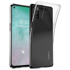 Transparentný silikónový kryt s hrúbkou 0,5mm  - OPPO A93 5  priesvitný