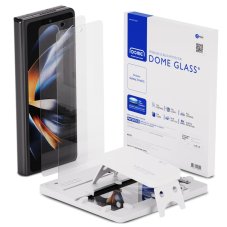 2ks v balení, set ochranných skiel Whitestone Dome Glass 2-Pack Samsung Galaxy Z Fold 5 Clear