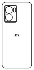 Hydrogel - zadná ochranná fólia - OPPO A77 5G Hydrogel - zadná ochranná fólia - OPPO A77 5G