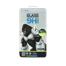 Ochranné tvrzené sklo 3D LCD X-One 9H Samsung Galaxy S7 Edge zaoblené - bílé