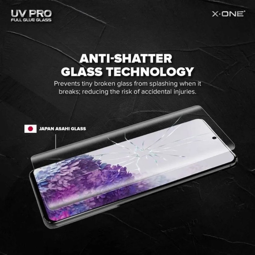 UV PRO Tempered Glass X-ONE - Samsung Galaxy S20 Ultra (case friendly)