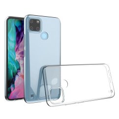 Transparentný silikónový kryt s hrúbkou 0,5mm  -  Realme C12  priesvitný