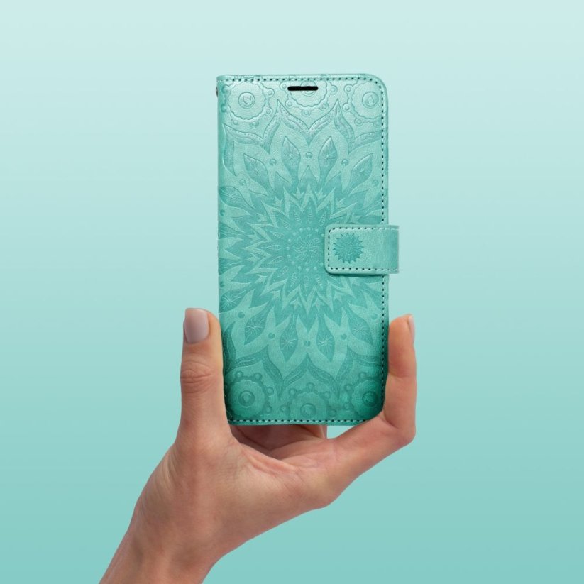 Kryt Mezzo Book Case Samsung Galaxy A13 4G Mandala Green