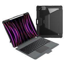 Nillkin Bumper Link Keyboard Case tok (háttérvilágításos verzió) iPad Pro 13 2024 Black