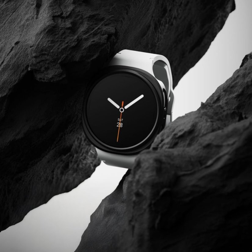 2ks v balení, set krytov Ringke Slim 2-Pack Samsung Galaxy Watch 8 (40 mm) Clear & Matte Black