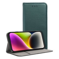 Kryt Smart Magneto Book Case iPhone 12 Dark Green