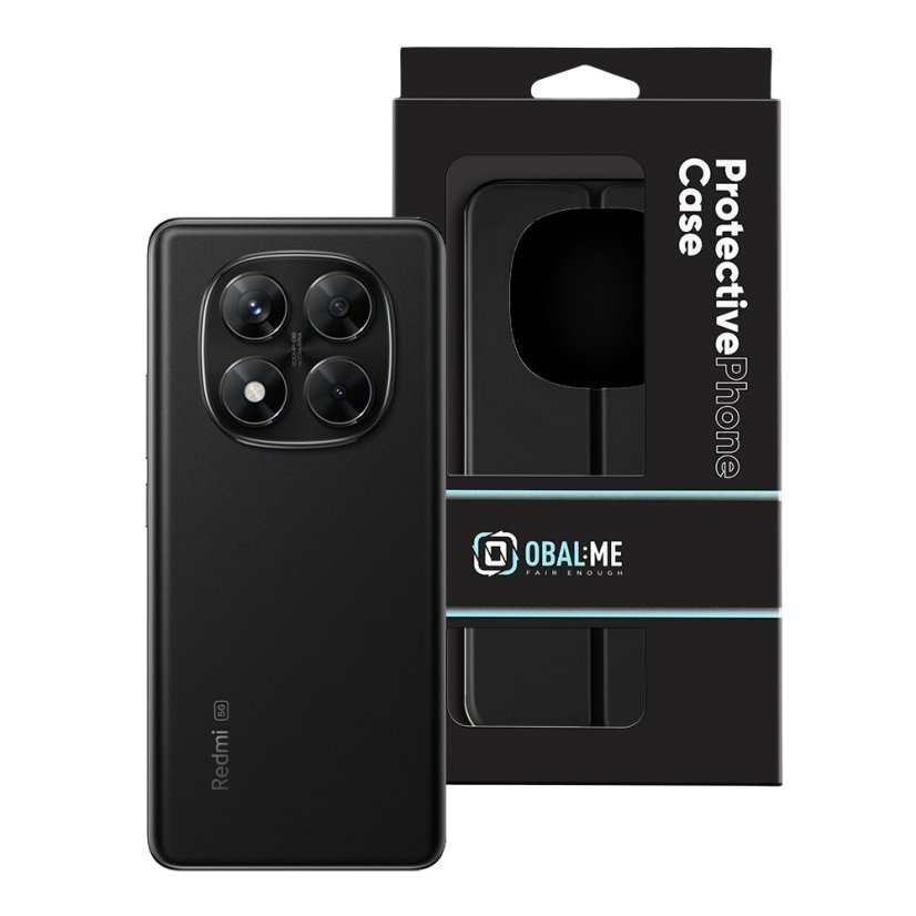 OBAL:ME SmoothTouch púzdro pre Xiaomi Redmi Note 14 Pro 5G/Poco X7 5G Black