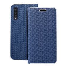 Kryt Flip Case Samsung Galaxy A50 Luna Book Carbon Blue