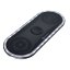 Bezdrôtová nabíjačka Wireless Charger Forcell F-Energy Ellipse 3W1 Qi Qc 15W Compatible With Apple + Cable USB C USB A Black