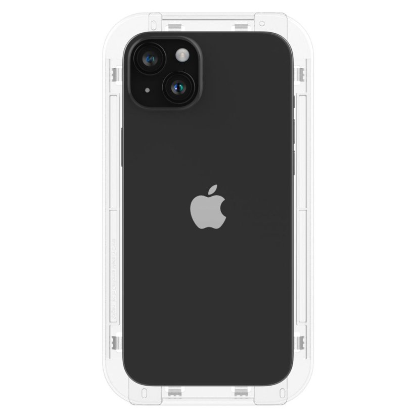 Ochranné tvrdené sklo Spigen Glas.Tr ”Ez Fit” Fc 2-Pack iPhone 15 Black