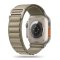 Remienok Tech-Protect Nylon Pro Apple Watch 6 / 7 / 8 / 9 / 10 / SE / Ultra 1 / 2 (44 / 45 / 46 / 49 mm) Titanium/Olive