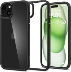 Kryt Spigen Ultra Hybrid iPhone 15 Plus Matte Black