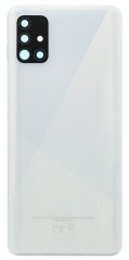 Samsung Galaxy A51 - Zadný kryt baterie - Crush White so sklíčkom zadnej kamery (náhradný diel) Samsung Galaxy A51 - Zadný kryt baterie - Crush White so sklíčkom zadnej kamery (náhradný diel)