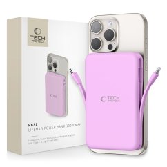 Externá batéria Tech-Protect Pb31 Lifemag Magsafe Power Bank 10000Mah Lavender
