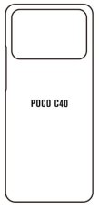 Hydrogel - zadná ochranná fólia - Xiaomi Poco C40