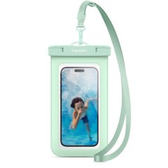 Vodeodolné púzdro Spigen A601 Universal Waterproof Case Mint