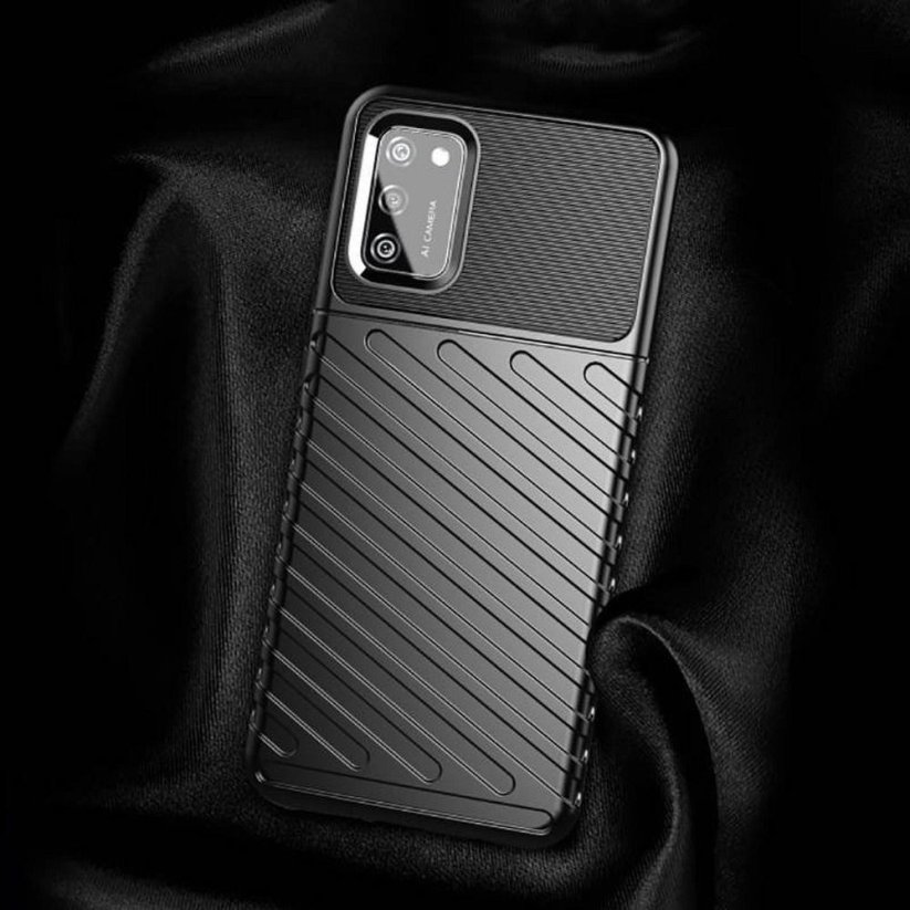 Forcell THUNDER Case  Samsung Galaxy A03S čierny