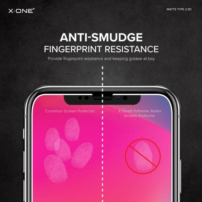 3D Full Cover Ochranné tvrdené sklo X-One - Samsung Galaxy S22 Plus (Case Friendly) - Working Fingerprint Sensor