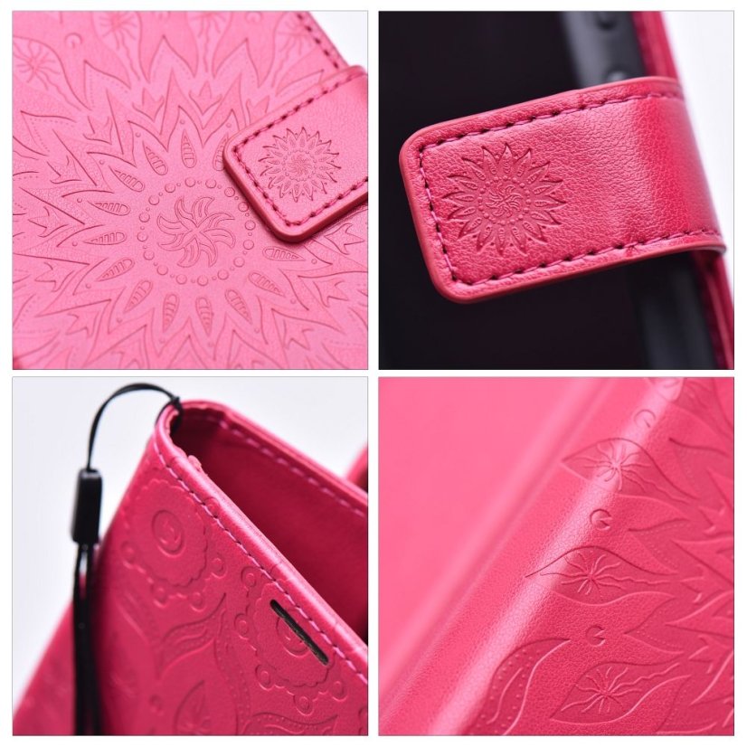 Kryt Mezzo Book Case Xiaomi Redmi 14C Mandala Magenta