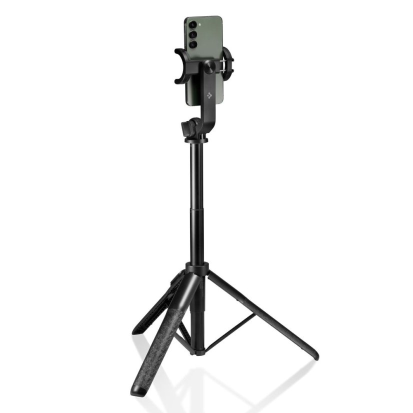 Selfie tyč Spigen S560W Bluetooth Selfie Stick Long Tripod Black