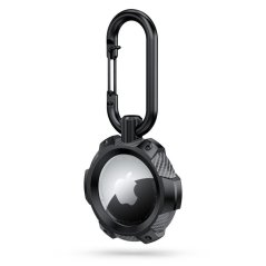 Kryt Tech-Protect TPUcarbon Apple Airtag Black Kryt Tech-Protect TPUcarbon Apple Airtag Black
