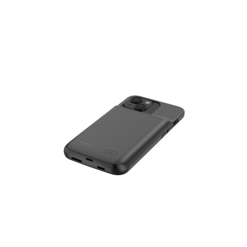 Kryt Tech-Protect Powercase 4800Mah iPhone 14 / 14 Pro Black