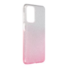 Kryt SHINING Case  Samsung Galaxy A23 5G priesvitný/ružový