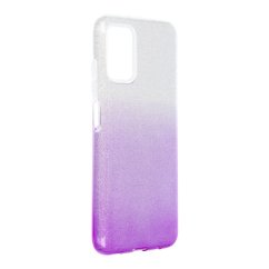 Forcell SHINING Case  Samsung Galaxy A03S priesvitný/fialový