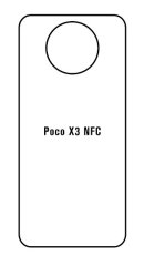 Hydrogel - zadná ochranná fólia - Xiaomi Poco X3 NFC Hydrogel - zadná ochranná fólia - Xiaomi Poco X3 NFC